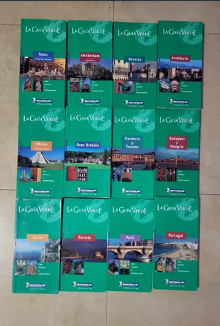 lote 12 guias michelin. precio x todas