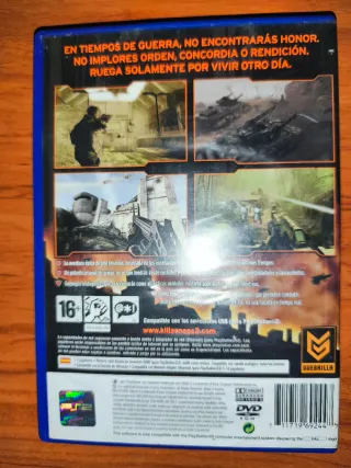 Juegos PS2: Killzone y Splinter Cell Chaos Theory