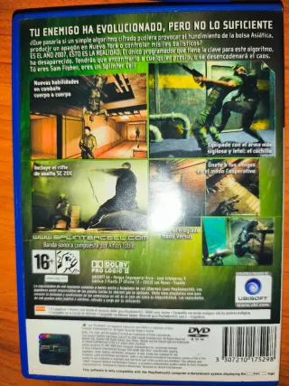 Juegos PS2: Killzone y Splinter Cell Chaos Theory