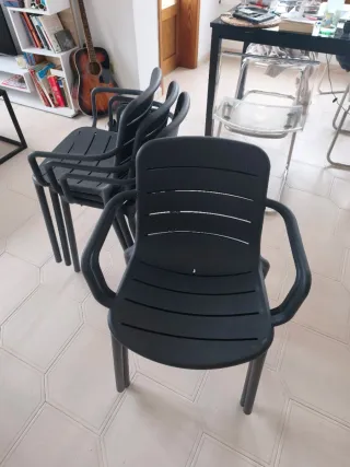 Sillas estrella Damm para exterior