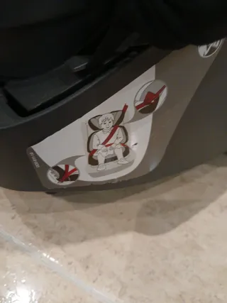 Silla coche niño Britax Römer negra