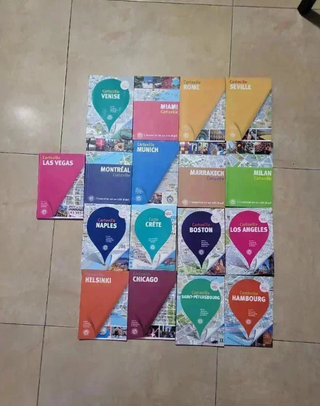 lote guias mapa en FRANCESA. PRECIO X TODAS