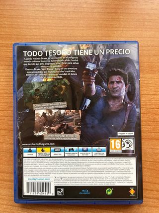 Uncharted 4: El Desenlace del Ladrón PS4