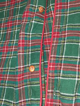 Pijama Zara Tartán Verde y Rojo para niño.