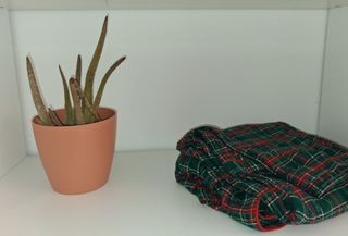 Pijama Zara Tartán Verde y Rojo para niño.