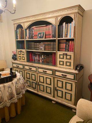 Aparador/Biblioteca Madeira Clássico