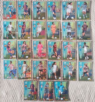 (LEER) COL. COMPLETA(418 CROMOS)"LIGA F 26”
