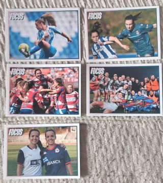 (LEER) COL. COMPLETA(418 CROMOS)"LIGA F 26”
