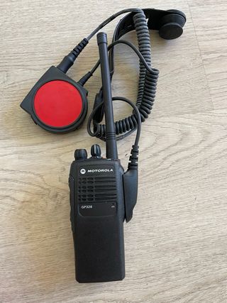 Motorola PTT Intercomunicador para bomberos