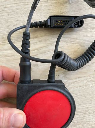 Motorola PTT Intercomunicador para bomberos