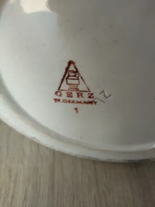 Jarra Cerveza Alemana 2L Cerámica Metal