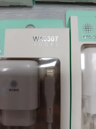 Cargador Ikrea WA0307 12W iPhone
