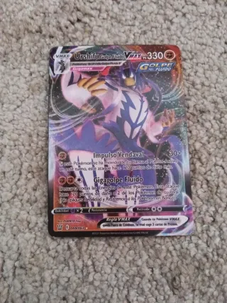 Urshifu Golpe Fluido VMAX 330 PS Carta Pokémon