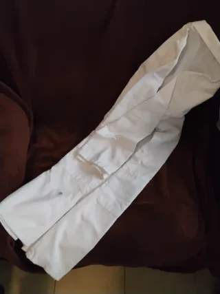 Camice bianco cotone taglia M