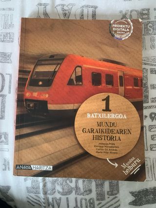Libro historia 1. Batxiller