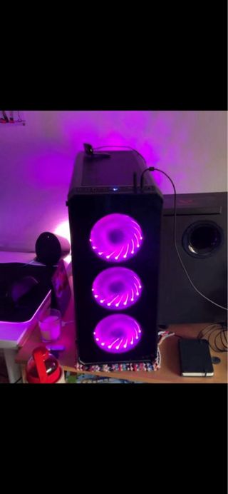 Torre PC Nox Hummer TGX Rainbow RGB 3.0 USB Crista