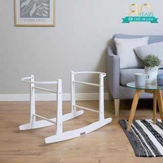 Clair de Lune Soporte para cesta mecedora de moisé