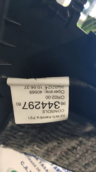 Consola Central Peugeot 208 Derecha