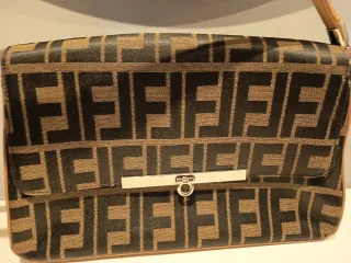 Borsa Fendi Marrone e Nero