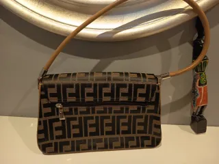 Borsa Fendi Marrone e Nero
