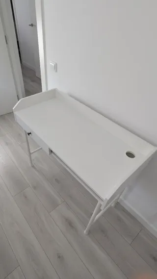 Escritorio Ikea HAUGA Blanco