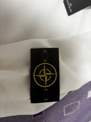 Sudadera Stone Island Blanca Talla S