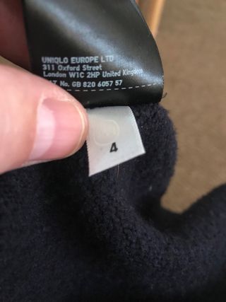 Jersey Uniqlo Invierno Hombre Talla M