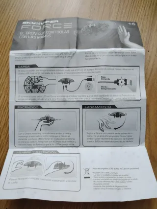 Dron Sky Viper Force Control Manual