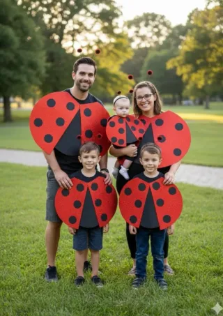 Disfraz Familiar Mariquita