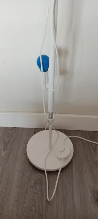 Lámpara Pie Solleftea Ikea Blanca