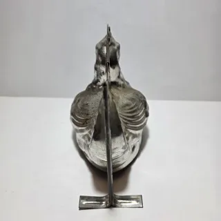 Stampo forma gallina in metallo per dolci pasquali