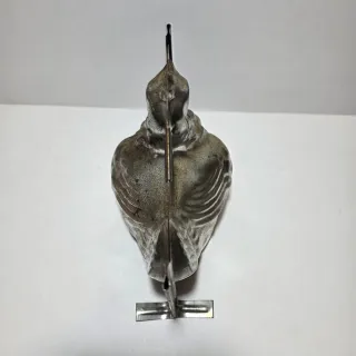 Stampo forma gallina in metallo per dolci pasquali