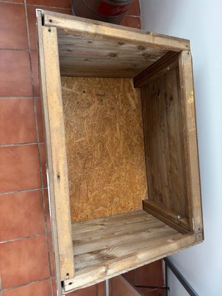 Caseta Perro de madera nueva