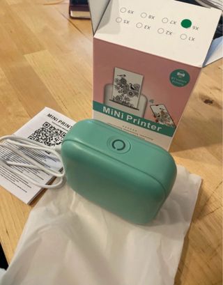 Mini Impresora Bluetooth Verde