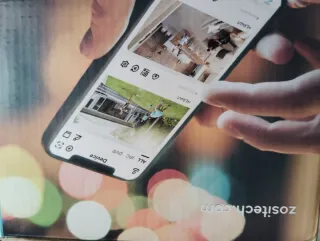 Cámara seguridad IP inalámbrica de exterior.