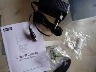 Cámara seguridad IP inalámbrica de exterior.