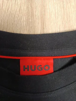 Camiseta Hugo Boss Negra