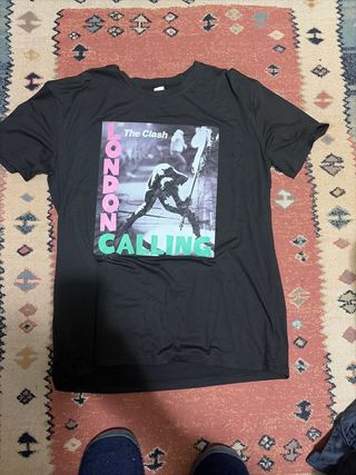 Maglietta The Clash London Calling Nera