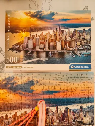 Puzzle Clementoni Skyline New York 500 Piezas