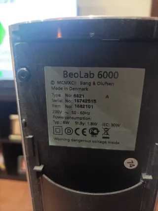 Equipo de música Bang & Olufsen