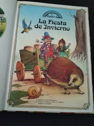 La fiesta de invierno. Cuento infantil.