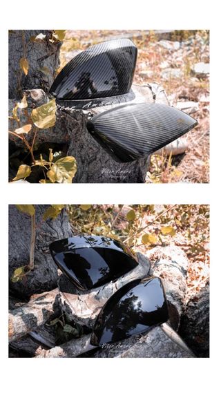 Capas de Espelhos em Look Carbono ou Preto (Audi A