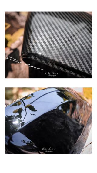 Capas de Espelhos em Look Carbono ou Preto (Audi A