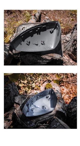 Capas de Espelhos em Look Carbono ou Preto (Audi A