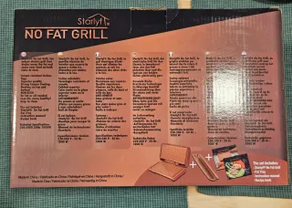 Parrilla Eléctrica NO FAT GRILL Starlyf