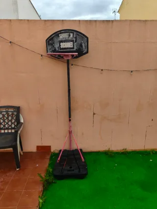 Canasta de baloncesto de pie