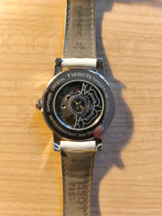 Reloj Tissot Lady Heart Blanco y Plateado