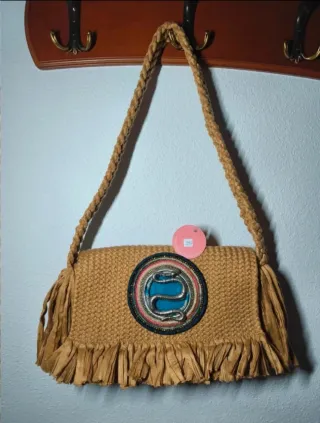 Bolso de Hombro The sinful concept con flecos Rafi