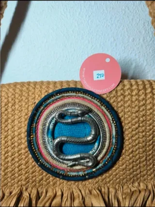 Bolso de Hombro The sinful concept con flecos Rafi