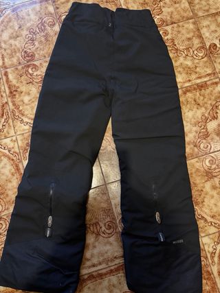 Pantaloni da neve neri 10 anni